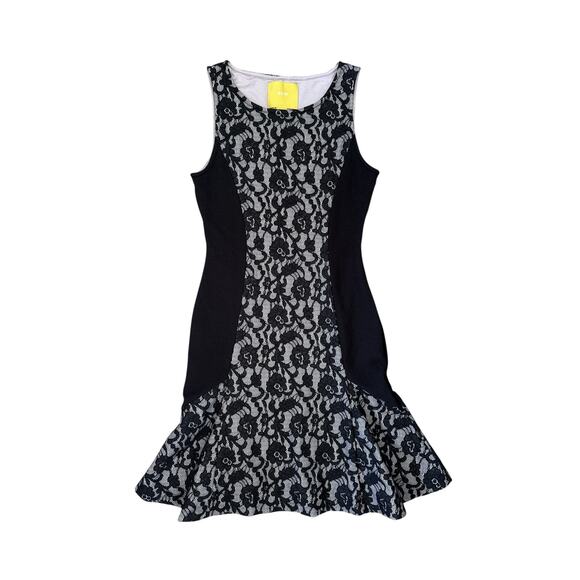 Maeve Women Black Lace Flance Party Dress Size Small - Picture 3 of 11